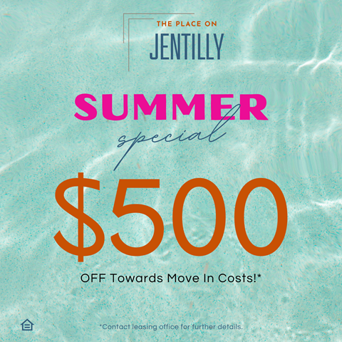 the place on jennyley summer special 500 off towards move in costs